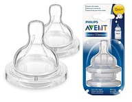 Avent cumlík na fľašu Classic+ 0m+ Mini 2 ks