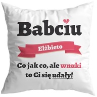 VANKÚŠ S POTLAČINOU DARČEK NA DEŇ BABIČKY