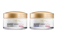 Sada Loreal Age Expert 50+: denný krém na tvár a nočný krém