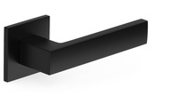 Kľučka dverí CUBE SLIM Matte Black Square Sign