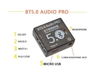 Modul Bluetooth 5.0 Audio PRO MicroUSB BOX KIT