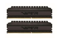 DDR4 Viper 4 Blackout pamäť 16GB / 3600(28GB) Black CL18