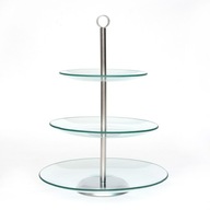 Stojan na tortu Cake Glass Carmen 3 Level OKR