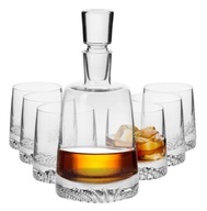 WHISKY SET KROSNO FJORD S KARAFOU PRE 6 OSÔB