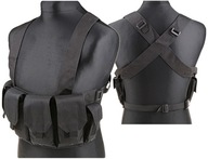 GFC TACTICAL CHEST RIG BLACK