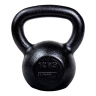 čierna Kettlebell Weight Ball Činka 12kg HMS