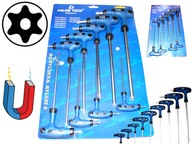 DLHÉ Skrutkovače TORX TYP T MAGNETIZOVANÉ T10-T50