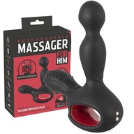 Silikónový vibračný masér prostaty BLACK You2Toys