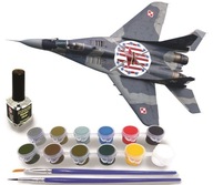 Poľská raketa 1:72 MIG-29 Fulcrum s odznakom Kościuszko + štetce