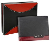 Pánska tenká kožená peňaženka Pierre Cardin čierna