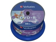 Verbatim DVD+R 4,7 GB DVD 50 ks