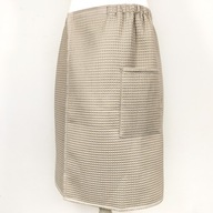 Pánska sauna kilt vaflová bavlna L Grey Beige