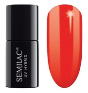 SEMILAC HYBRID POLISH 039 SEXY ČERVENÁ 7ML