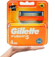 Náhradné kazety s čepeľou Gillette Fusion5 (4 ks.)