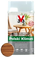 V33 Teak ochranný olej na záhradný nábytok 0,5l