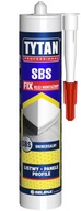 SBS FIX Tytan Profesionálne montážne lepidlo 290 ml Panely Pásy Drevo Sklenené