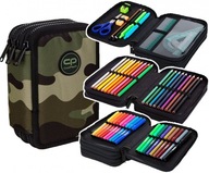 COOLPACK TROJKOMOROVÉ PUZDRO S CAMO VÝBAVAM, farbičky, fixy