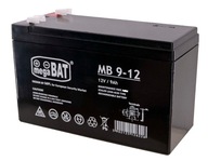 GÉLOVÁ BATÉRIA 12V 9AH UPS ALARM BICYKEL AUTO