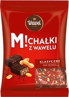 Klasické cukríky Wawel Michałki s orechovou a kakaovou náplňou 1 kg