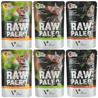 RAW PALEO VETEXPERT PRE MAČIATKA ZMES CHUTÍ 6x100g