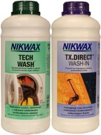 IMPREGNAČNÁ SADA + NIKWAX PRACÍ TEKUTINY 2 X 1L