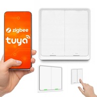 Tlačidlo scény na diaľkovom ovládači TUYA ZigBee 2 kanály 6 SCÉN