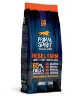 Krmivo Primal Spirit 65% Rebel Farm pre psov 12 kg