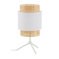 + Zadarmo. BOHO WHITE ratanová lampa TK LIGHTING