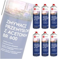 UNIVERZÁLNE ODMASTNENIE S ACETONOM ECOCHEMICAL BR600 SADA 6 ks