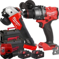 MILWAUKEE M18 FPD3 + M18 FSAG SKRUTKOVAČ + BRÚSKA