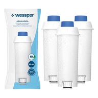 3x vodný filter Wessper AquaLunga do kávovaru Delonghi Magnifica, výmena