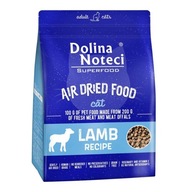 Dolina Superfood sušené suché krmivo pre mačky, miska na jahňacinu, 1kg