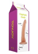 REALISTICKÝ SLIM DILDO PENIS S PRÍSAVKOU 20CM