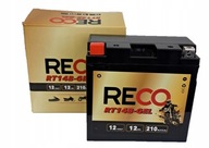 Reco RT14B-GEL YT14B-BS YT14B-4 gélová motobatéria 12V 12Ah 210A