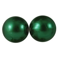 VEĽKOOBCHOD Akrylátové korálky Zelené perly 26mm 10ks