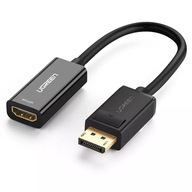 Kábel adaptéra UGREEN z DisplayPort (samec) do HDMI (samica) (j