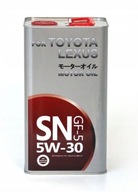 TOYOTA LEXUS MOTOROVÝ OLEJ 4L FANFARO 5W-30