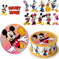 SÚPRAVA TORTY MICKEY MOUSE + 10 ZNAKOV