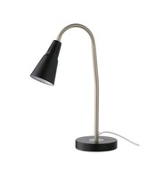 IKEA KVART Stolná lampa čierna