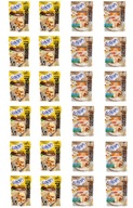 24x 50g FITELLA Müsli Kaša jablko banán MIX