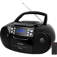 Sencor SPT 3907B rádiomagnetofón CD MP3 FM USB BT