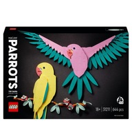 LEGO 31211 ART Zbierka zvieratiek - Ara papagáje