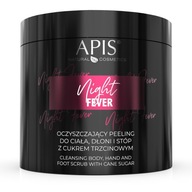 Apis Night Fever Čistiaci peeling na telo, ruky a nohy s cukrom 700g