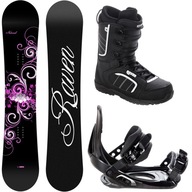 Súprava snowboardu Raven Natural 153 cm