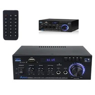 AK45 Bezdrôtový stereo zosilňovač Bluetooth 5.0, FM rádio