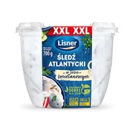 Atlantický sleď v smotanovej omáčke XXL Lisner 700g