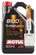 MOTUL X-CLEAN GEN2 5W40 5L + PRÍV