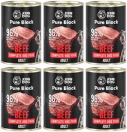 John Dog Pure Black Adult Beef 6 x 400 g