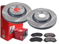 BREMBO PREDNÉ KOTOUČE, DESTIČKY, RENAULT KOLEOS II 320M