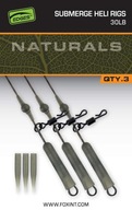 Fox EDGES Naturals Submerge Heli Rigs 30lb/75cm 3ks/bal.